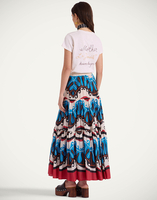 La DoubleJ Big Skirt La DoubleJ Big Skirt Pacific Blue Petrol SKI0001COT003PCF02BU05