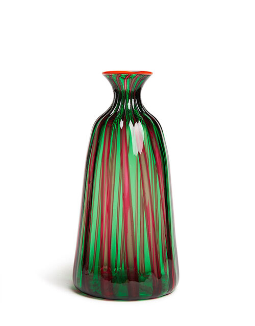 La DoubleJ Bottiglia Vase (Ridged) La DoubleJ Bottiglia Vase (Ridged) Verde/Fucsia VAS0010MUR001MUL0039