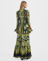 La DoubleJ Visconti Dress The Nile Plac&eacute;e Black DRE0041VIS001NIL01BL01