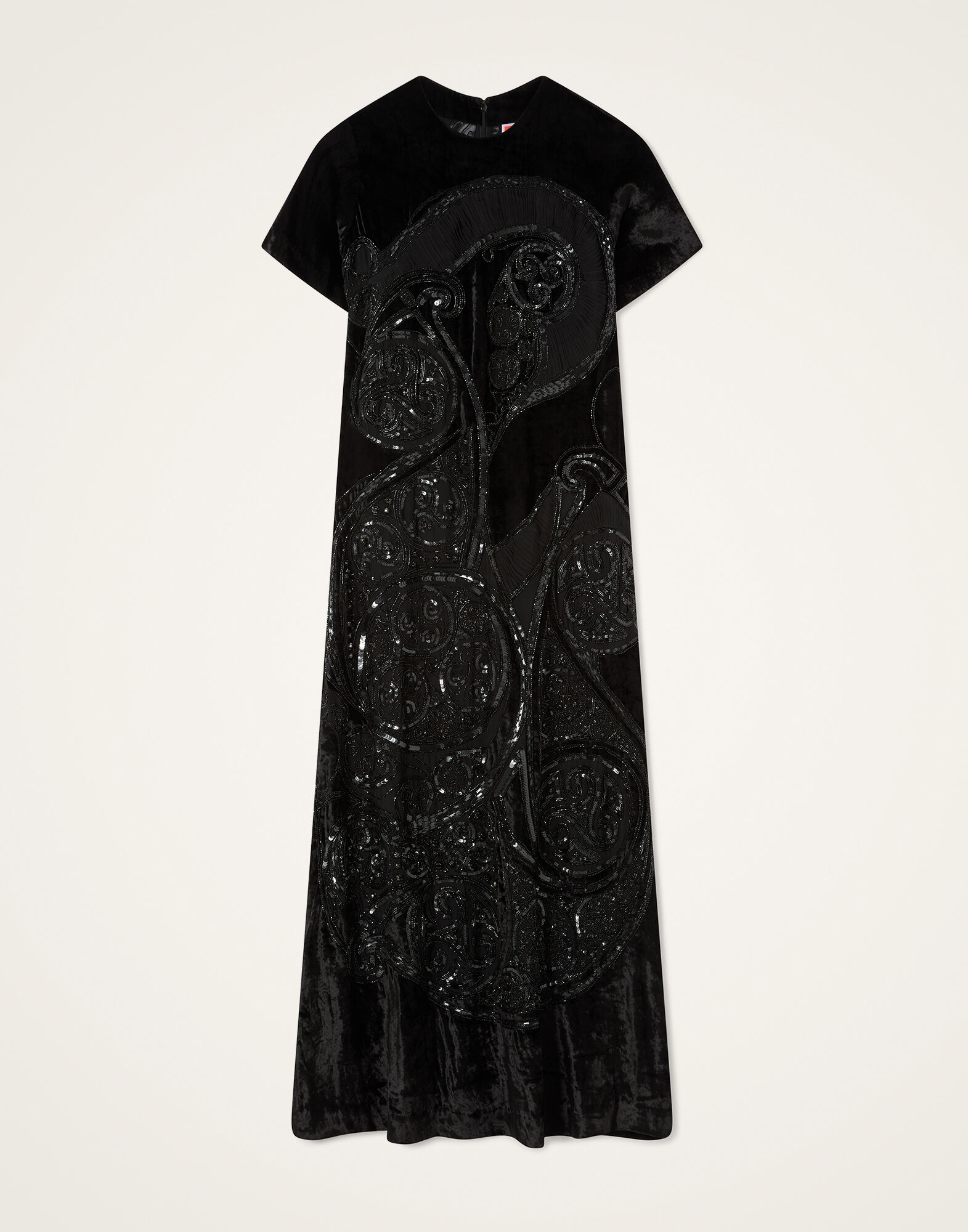 La DoubleJ Super Swing Dress Alchemy Black DRE1155VEL023ALC10BL01