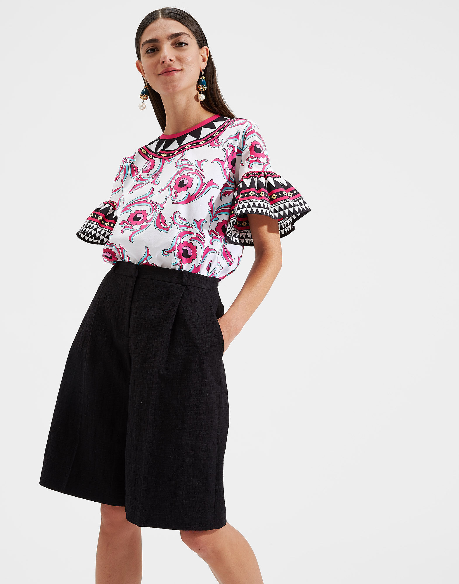 LaDoubleJ Walk The Dog T-Shirt Cartwheel TOP0038JER009CRW0002