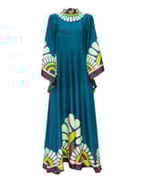 La DoubleJ Magnifico Dress La DoubleJ Magnifico Dress Blue Solar Placée DRE0232SIL006SOL0005