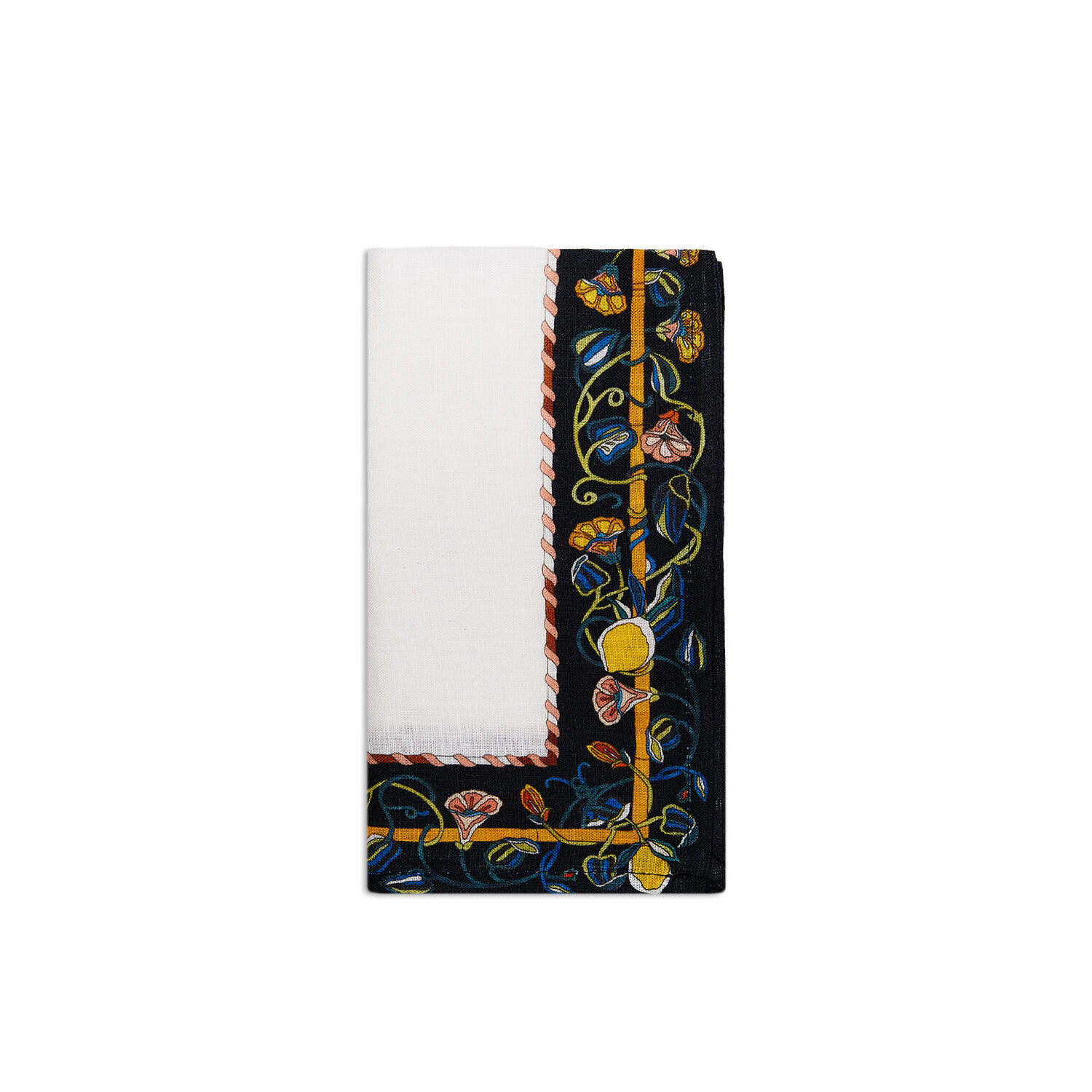 La Doublej Large Napkins Set Of 2 In Borboni Blue