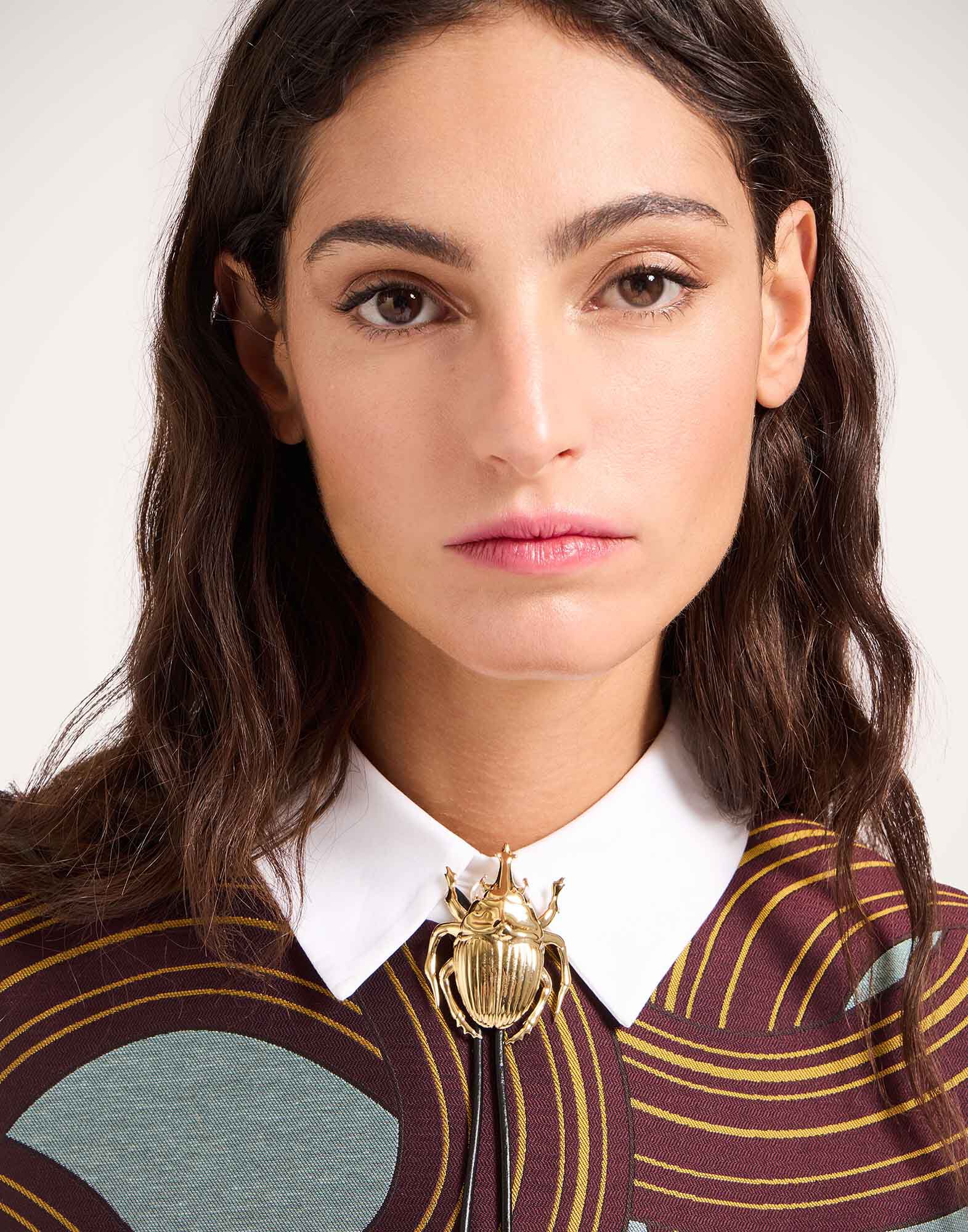 La DoubleJ La Scala Top Montecarlo Dusty Blue TOP0016JCQ097MTC02BU13