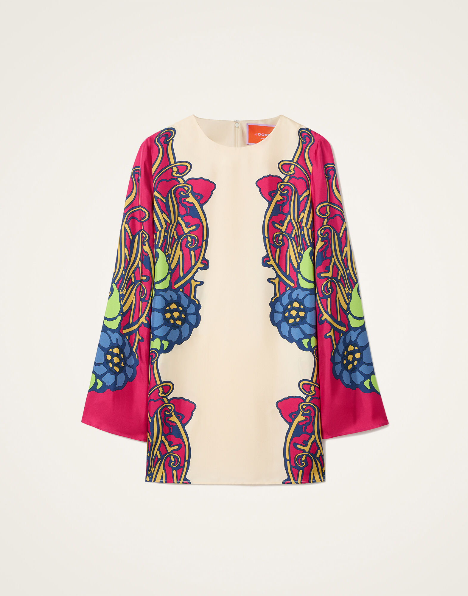 La DoubleJ Mini Supreme Swing Dress Lemuria Plac&eacute;e Pink DRE0619SIL006LEM02PI01