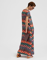 La DoubleJ Swing Dress La DoubleJ Swing Dress Mezzaluna Rainbow DRE0001SIL001MEZ0005