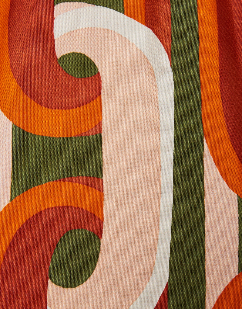 La DoubleJ Choux Midi Dress La DoubleJ Choux Midi Dress Prometheus Placée Camouflage DRE0733COT039EUS02GR08