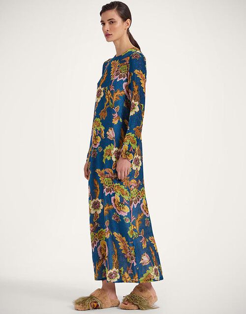 La DoubleJ Long Sleeve Swing Dress Lark Blue DRE0184DEV001LAR01BU05