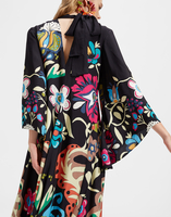 La DoubleJ Magnifico Dress La DoubleJ Magnifico Dress Peacock Placée DRE0232VIS004PEA0001
