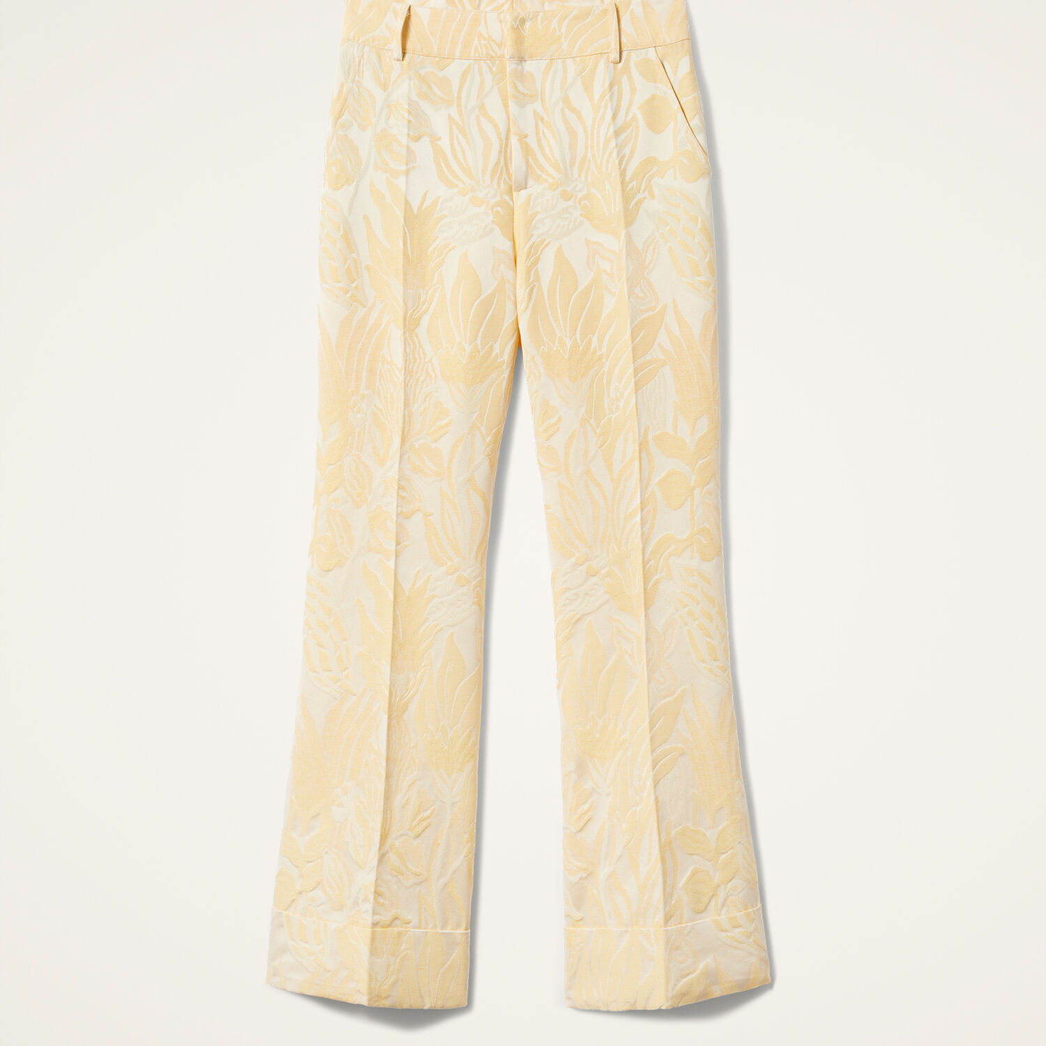 La Doublej Hendrix Pants In Iris Yellow