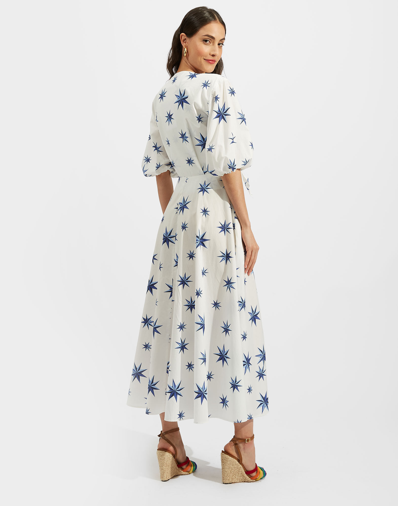 La DoubleJ Peek-A-Boo Dress Lakshmi DRE0356COT039LAK01WH01