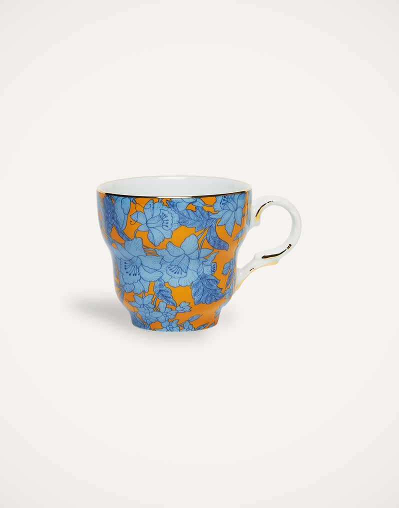 La DoubleJ Big Mama Cup And Saucer La DoubleJ Big Mama Cup And Saucer Lilium Zafferano DIS0066CER001LIL0006