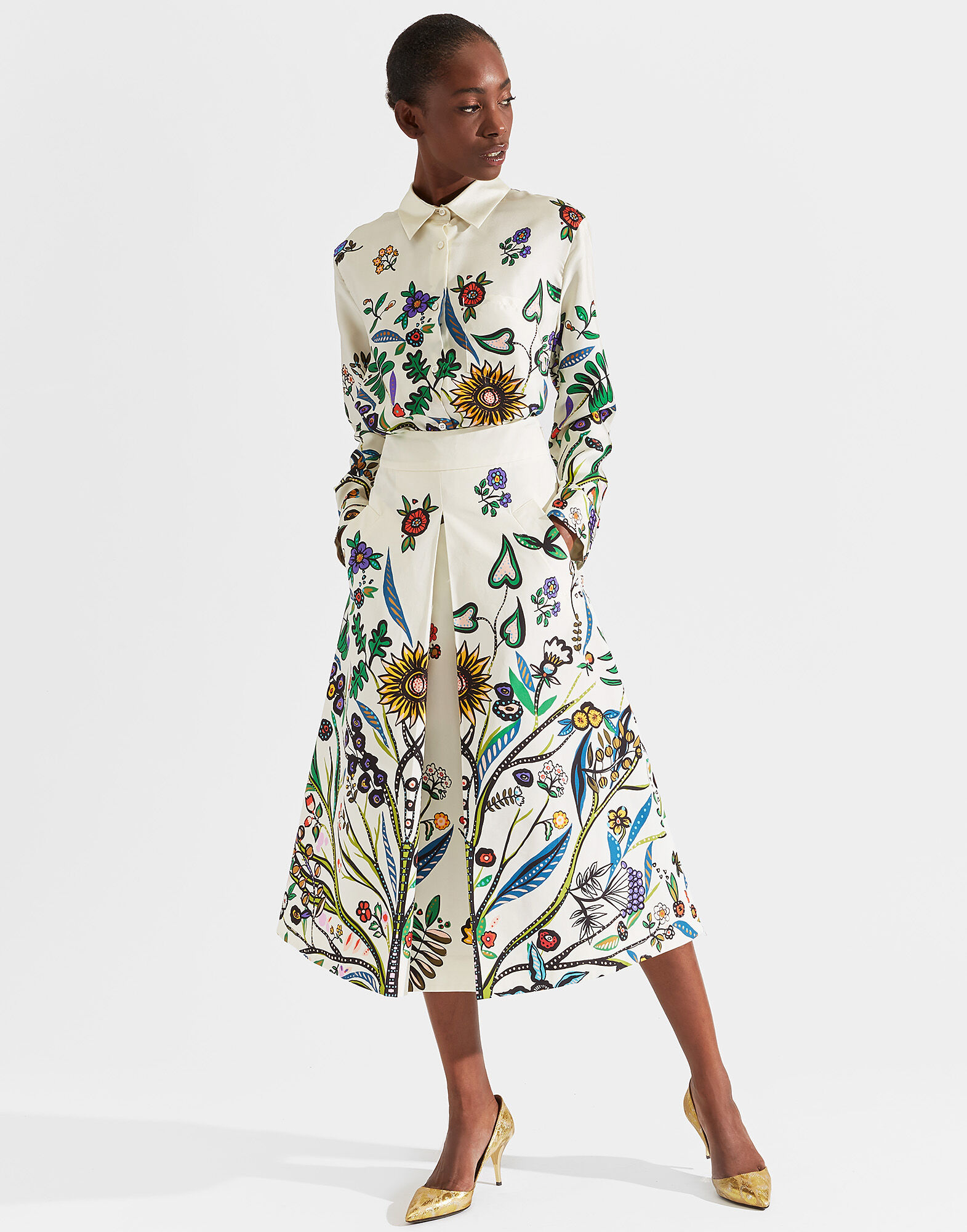 LaDoubleJ Santa Monica Skirt Tree Of Life SKI0033COT016LIF0001