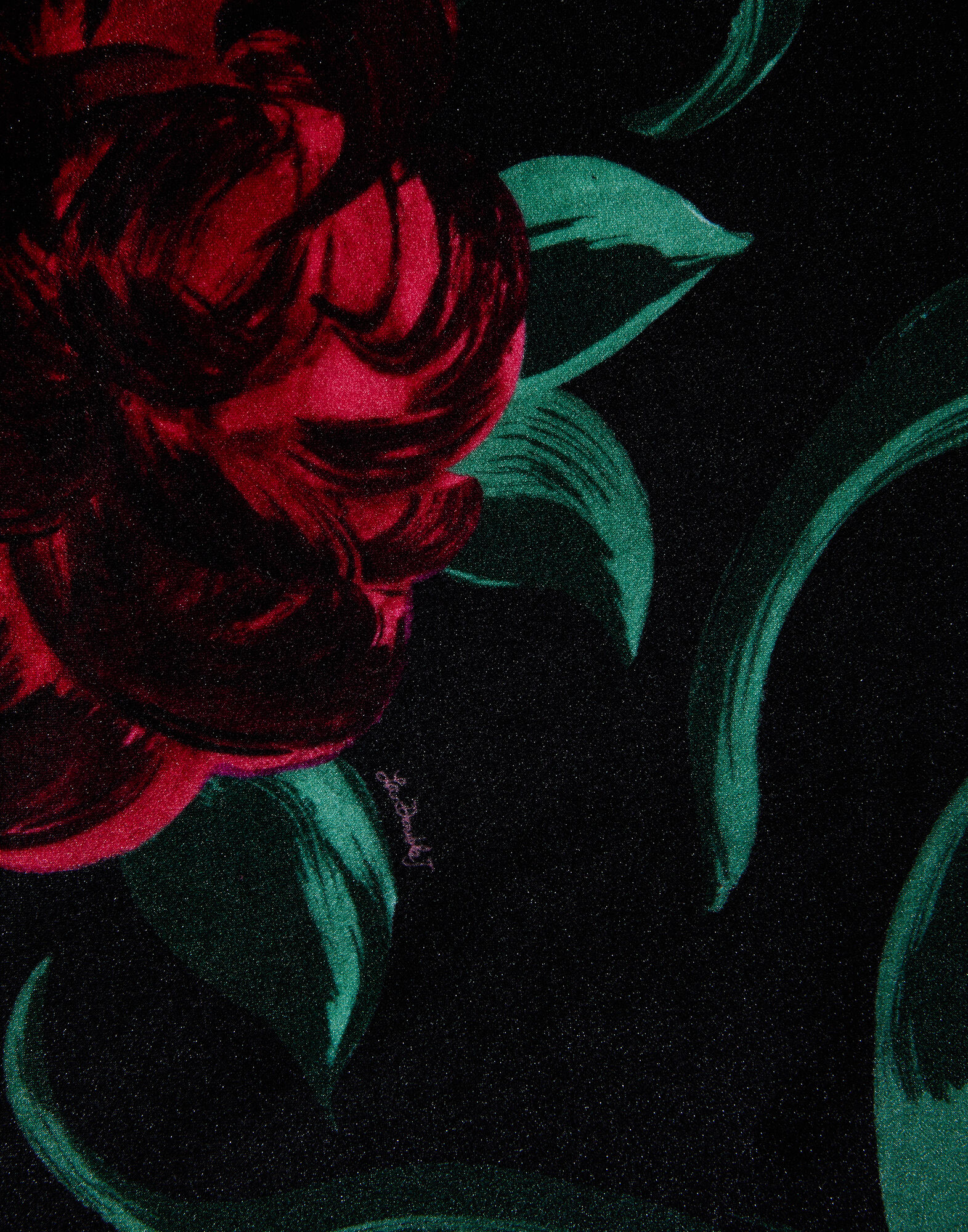 La DoubleJ Palazzo Pants Peony Black TRO0003VEL006PEO05BL01