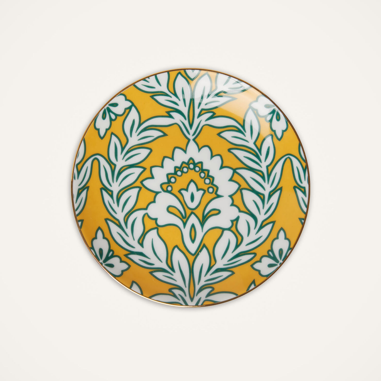  La Doublej Dessert & Side Plates Women - Side Plates Set Of 4 Winter Garland One Size 100% Porcelain 