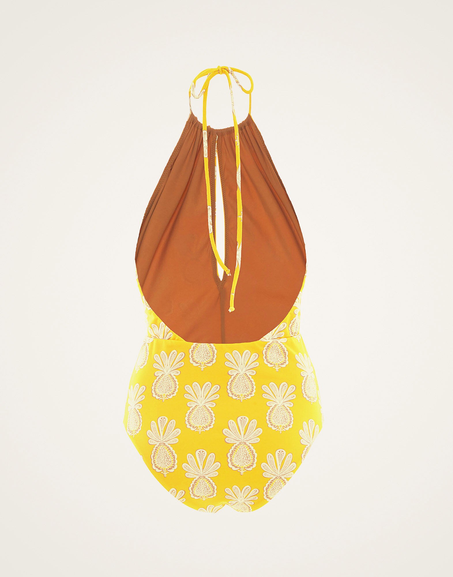 La DoubleJ Esther Swimsuit Pineapple Sunflower SWI0035LYC001PNP20YE02