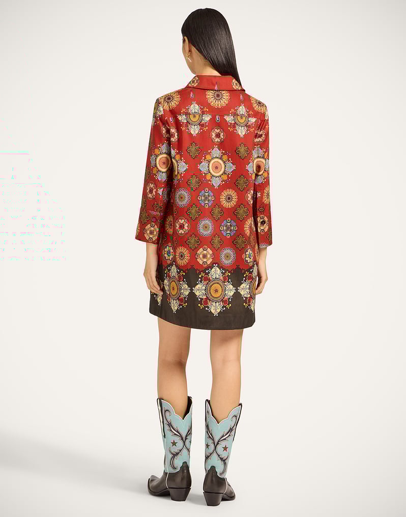 La DoubleJ Short Artemis Dress La DoubleJ Short Artemis Dress Nucleus Placée Rust DRE0180CAD001NUC02OR04