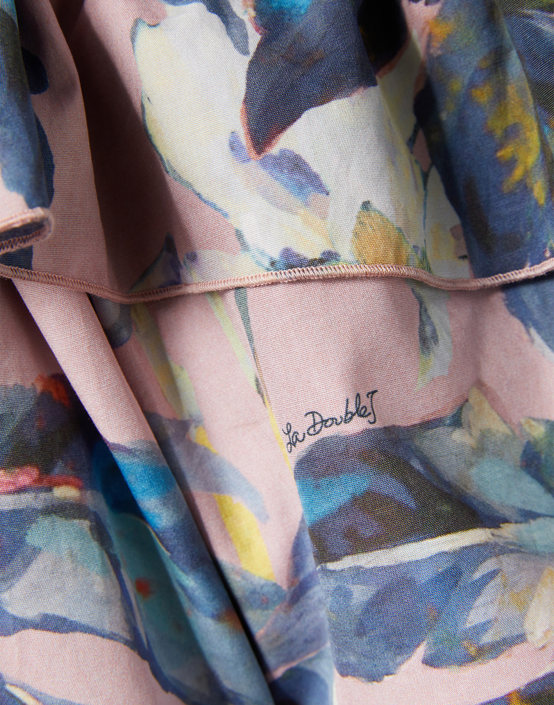 La DoubleJ Breakfast Dress La DoubleJ Breakfast Dress Maxi Tropicana Mauve DRE0331COT039TRC01PU06