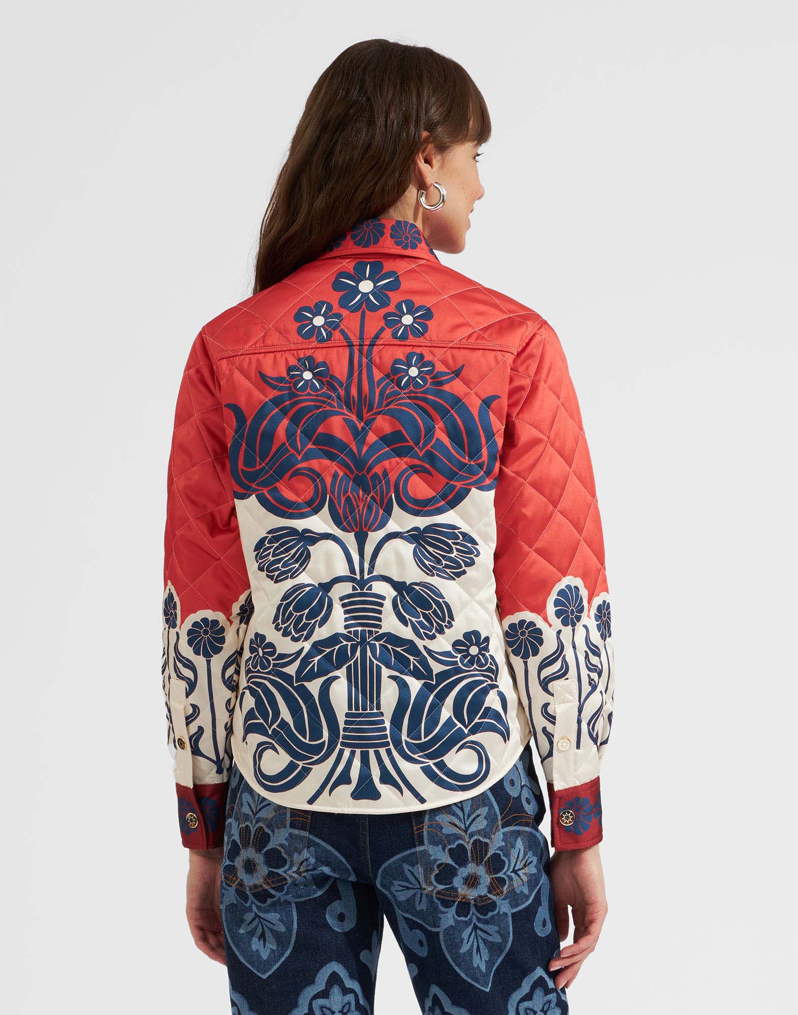 La DoubleJ Edie Jacket Stucco Plac&eacute;e Ivory JAC0068POL002STU01WH04