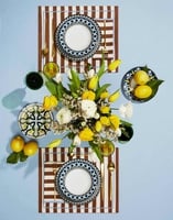 La DoubleJ Placemat Set Of 2 La DoubleJ Placemat Set Of 2 Riviera Cioccolato TBM0010LIN001RIV0004