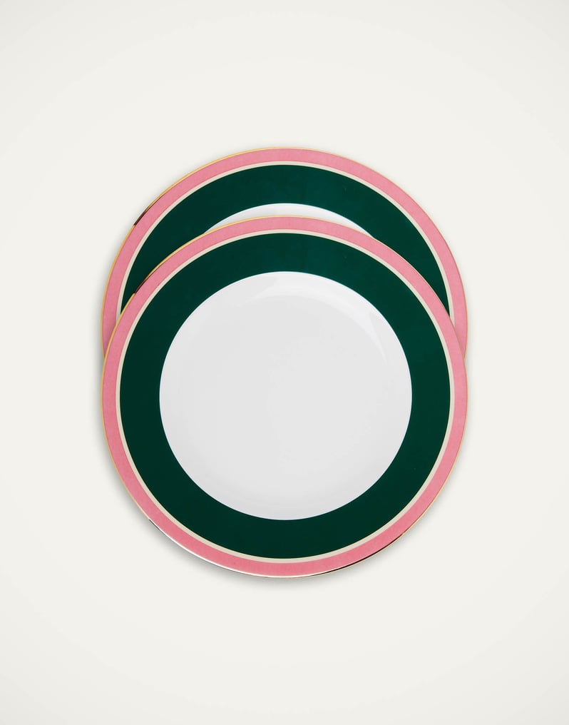 La DoubleJ Dinner Plates Set Of 2 La DoubleJ Dinner Plates Set Of 2 Rainbow Verde DIS0075CER001RAI0003