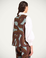 La DoubleJ La Scala Top La DoubleJ La Scala Top Montecarlo Dusty Blue TOP0016JCQ097MTC02BU13