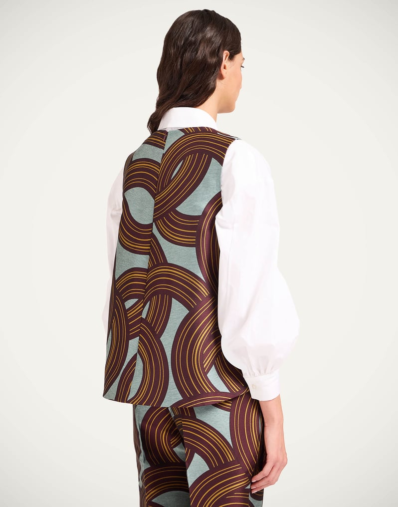 La DoubleJ La Scala Top La DoubleJ La Scala Top Montecarlo Dusty Blue TOP0016JCQ097MTC02BU13