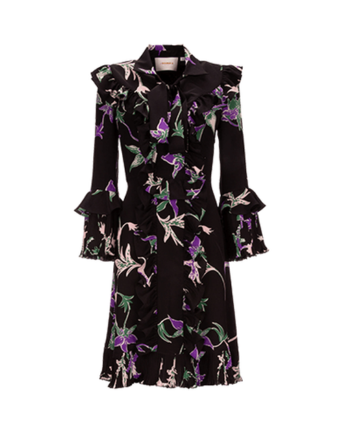 LaDoubleJ Fancy Dress Orchidee Nero DRE0080CRE001ORC0003