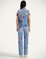 La DoubleJ The Maven Sneak Jeans La DoubleJ The Maven Sneak Jeans Star Of The Show Blue TRO0168DEN011STA03BU03