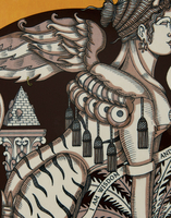 La DoubleJ Disk Placemat La DoubleJ Disk Placemat The Sphynx PMT0016CRK001SPX01YE09