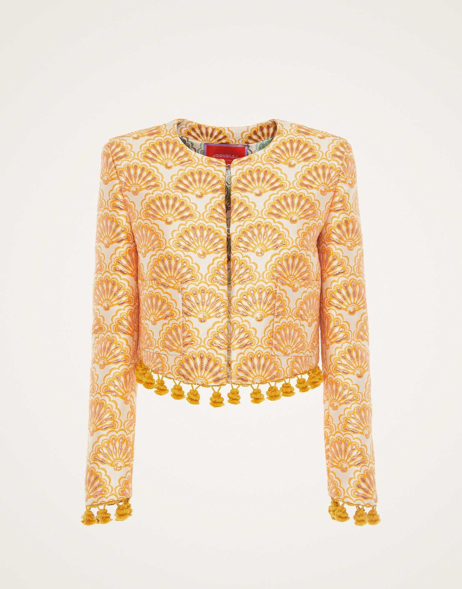 La DoubleJ Bijoux Jacket Fans Gold JAC0099JCQ072FAN02YE05