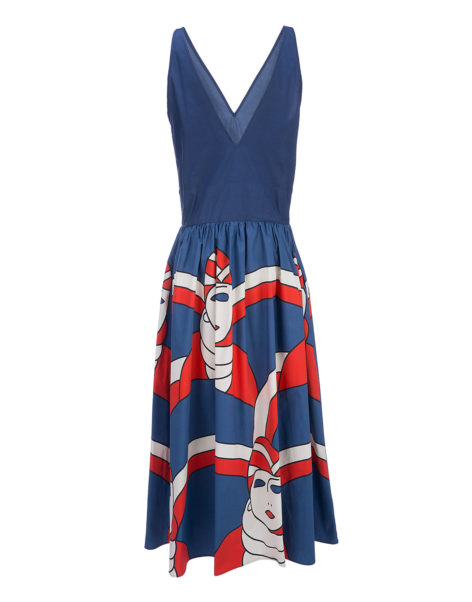 LaDoubleJ Aperitivo Oversized Dress Faccine Grandi DRE0033COT001FAC0002