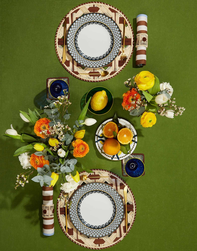 La DoubleJ Napkin Rings Set Of 4 La DoubleJ Napkin Rings Set Of 4 Mixed RNG0003RAF007MIX0004