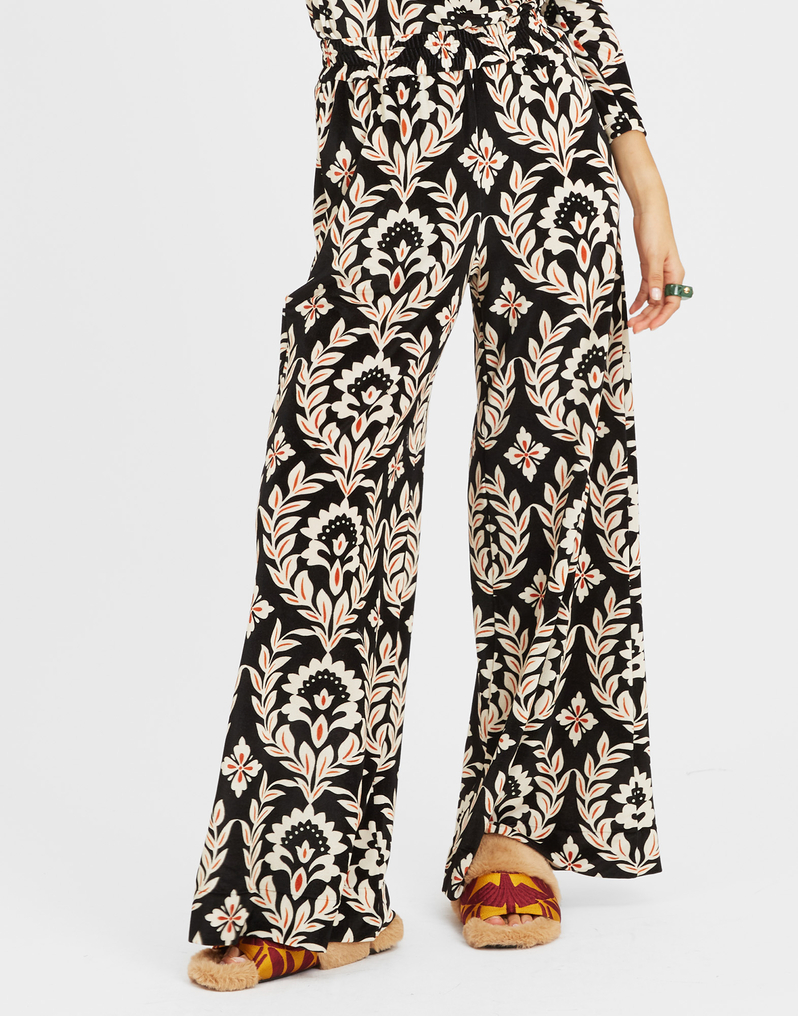 La DoubleJ Palazzo Pants La DoubleJ Palazzo Pants Ghirlanda Black TRO0003VEL006GHI01BL01