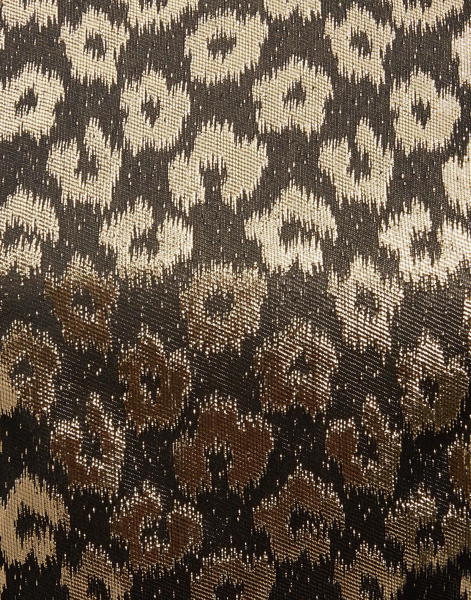 La DoubleJ Twiggy Dress (With Feathers) Leopard Chine' DRE0425JAC041LEC0001