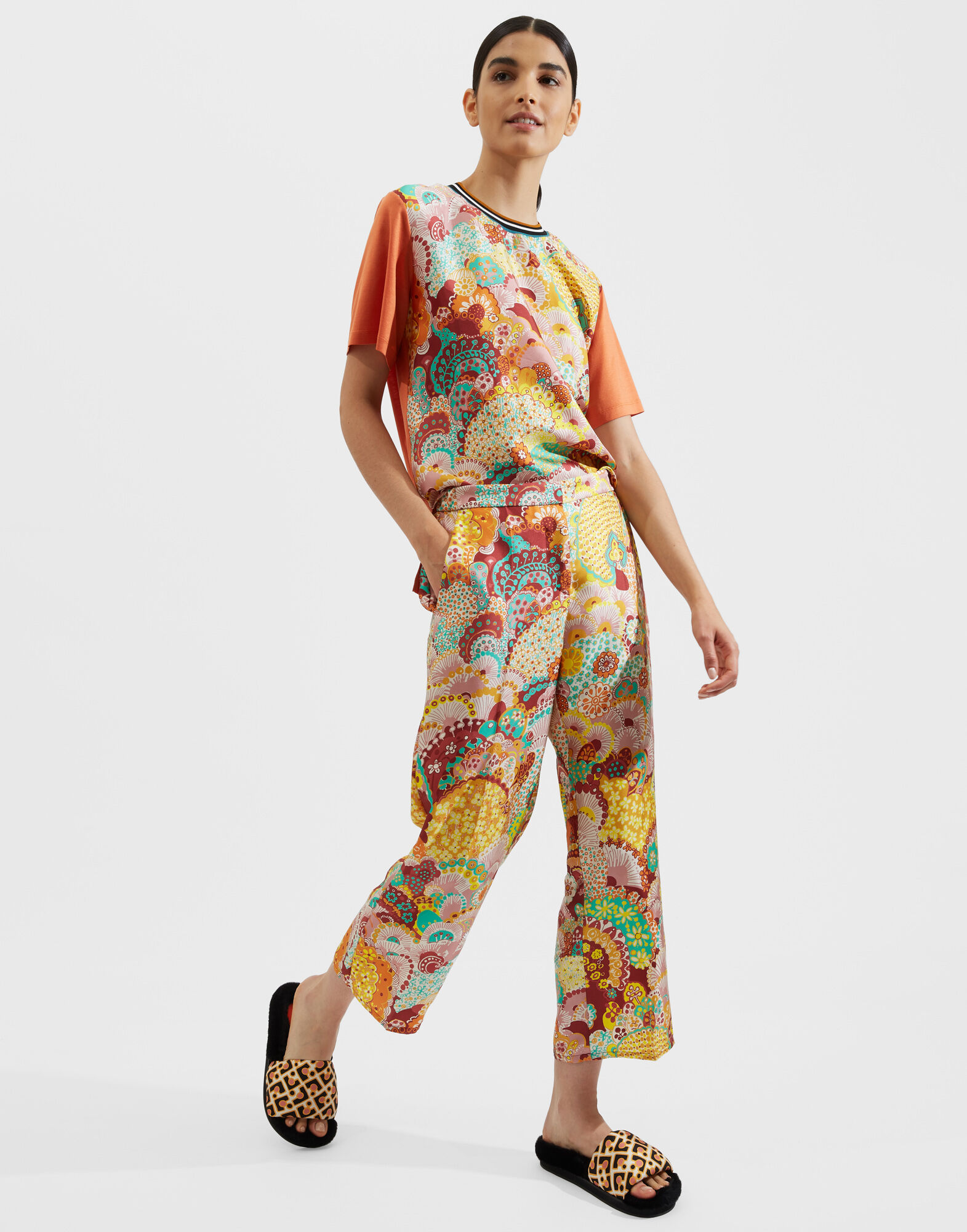 La DoubleJ Sciura T-Shirt Holi TOP0033SIL001HOL0002