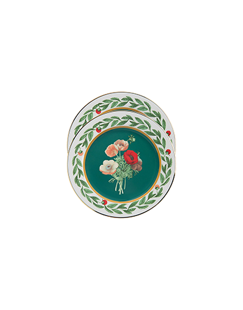 La DoubleJ Dessert Plate Set of 2 Posie DIS0005CER001POS0001