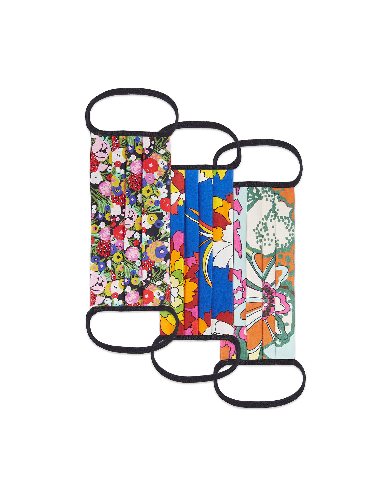 LaDoubleJ Mask Set of Three Multicolor MAS0001COT006LDJ0001