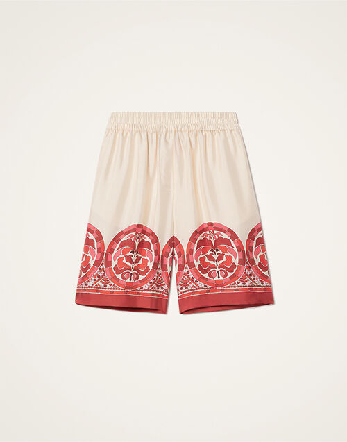 La DoubleJ Palazzo Shorts Cobra Placée Red TRO0163SIL006COB01RE01