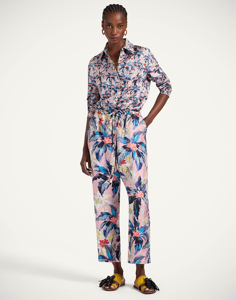 La DoubleJ Drawstring Pants La DoubleJ Drawstring Pants Maxi Tropicana Mauve TRO0053SIL001TRC01PU06