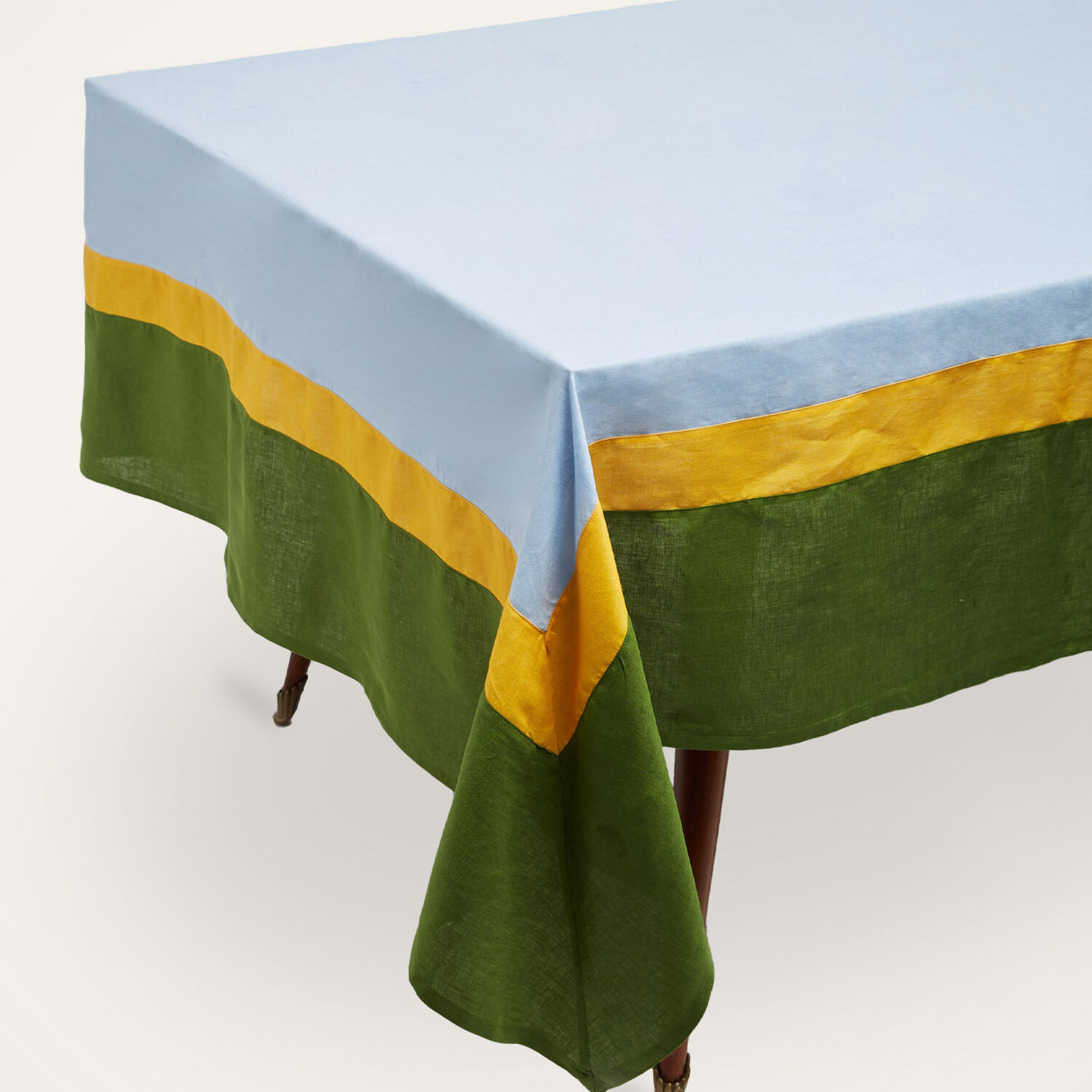 Shop La Doublej Large Tablecloth (180x350) In Rainbow 2