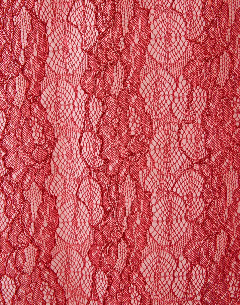 La DoubleJ Lacey Turtleneck La DoubleJ Lacey Turtleneck Solid Brick Red TOP0180LAC007SOLIDRE06