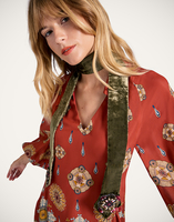 La DoubleJ Ella 2-Ways Stole La DoubleJ Ella 2-Ways Stole Solid Military Green HEB0024VEL015NUC05GR12