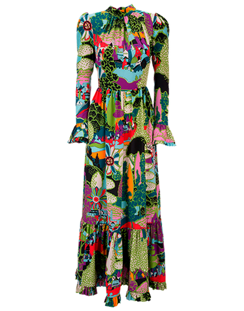 LaDoubleJ Visconti Dress Paesaggio DRE0041CRE001PAE0001