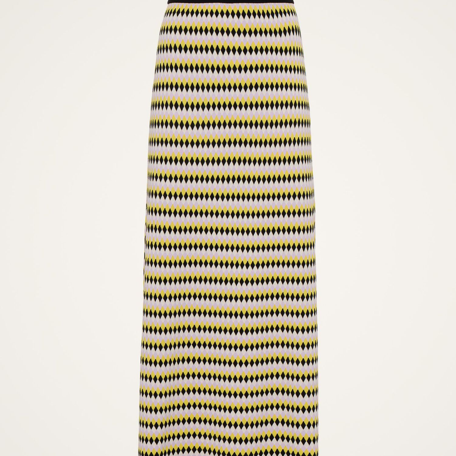 La Doublej Striped Midi Skirt