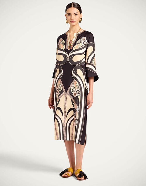 La DoubleJ The Kaftan Ambrosia Plac&eacute;e Pale Pink DRE0564SIL006AMB03PI02