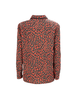 LaDoubleJ Rodeo Shirt Leopard Rosso SHI0025SPO001LEO0002
