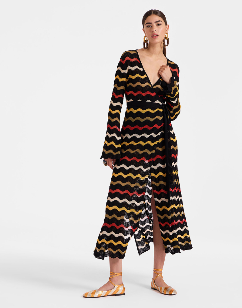 La DoubleJ Zephyr Dress La DoubleJ Zephyr Dress Black DRE0727KNI112VA247BL01