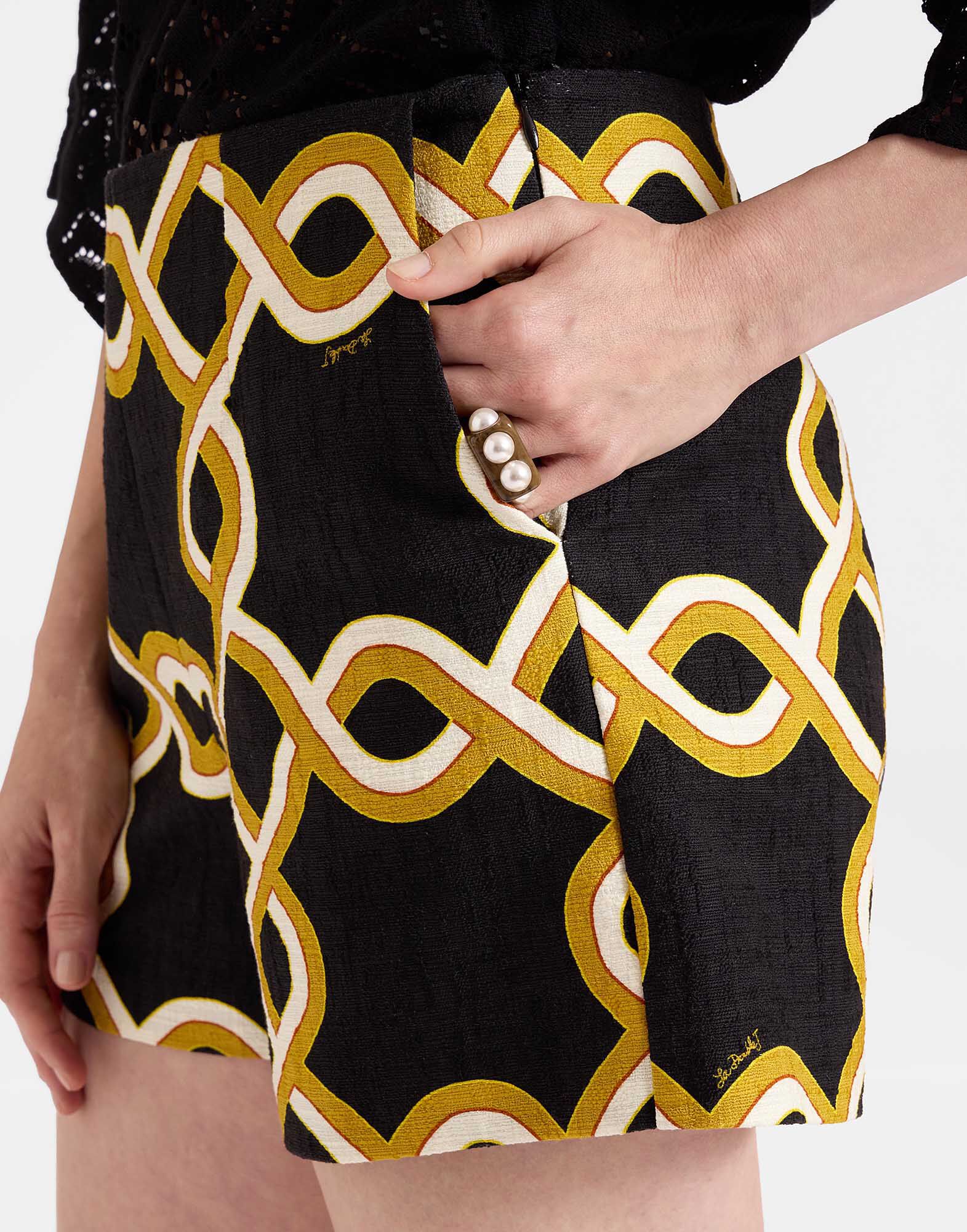 La DoubleJ Nefertiti Ring Solid Tortoiseshell RIN0007POL007SOLIDBR14