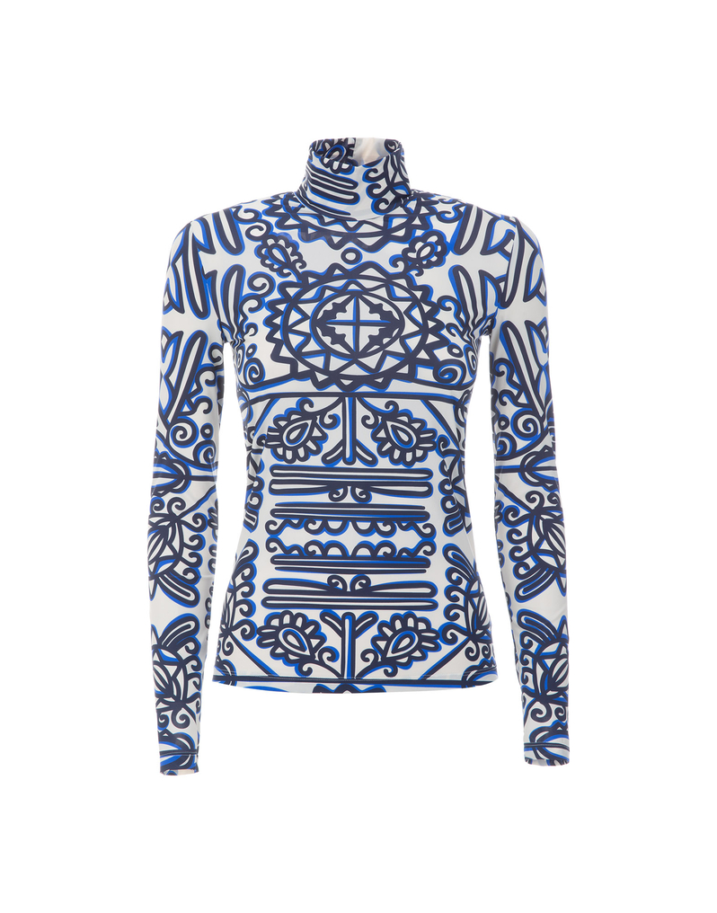 LaDoubleJ Turtleneck LaDoubleJ Turtleneck Parnaveg Blu SHI0030JER005PRN0002